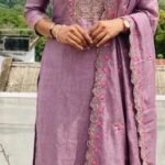 Slitted Top Plus Bottom With Duppatta