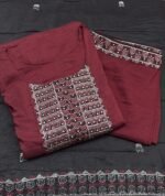 Slitted Top Plus Bottom With Duppatta - Image 2