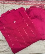 Slitted Top Plus Bottom With Duppatta - Image 2