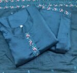 Slitted Top Plus Bottom With Duppatta - Image 2