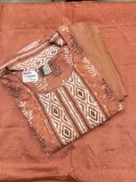 Slitted Top Plus Bottom With Duppatta - Image 2