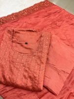 Slitted Top Plus Bottom With Duppatta - Image 2
