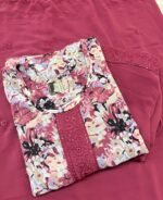 georgette top ,bottom, dupatta - Image 2