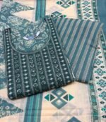 slited top,bottom,dupatta with lining - Image 2