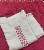 Slitted Top Plus Bottom With Duppatta - Image 2
