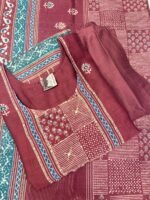 Slitted Top Plus Bottom With Duppatta - Image 2