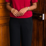 Twin Birds Cotton pant-black