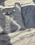 Slitted Top Plus Bottom With Duppatta - Image 2