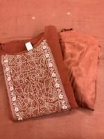 Slitted Top Plus Bottom With Duppatta - Image 2