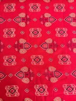 A Line Full Sleeve Top Plus Bottom-Red(N) - Image 2