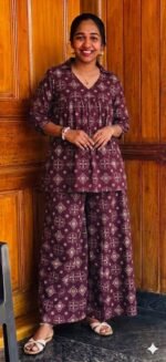 Cord Set-Maroon