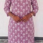 Slitted Top-Lavander
