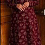 A Line Top Plus Bottom-Maroon