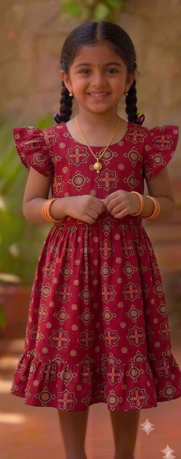WhatsApp Image 2026-06-23 at 11.02.16 AM Kids Frock - Image 1