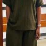 wrnkle rayon Cordset-Olive Green(N)