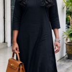Slitted Top Plus Bottom-black