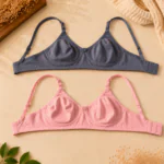 Baniyan Bra-2(ash+light pink)