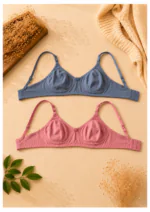 Baniyan Bra-2(pink+blue)