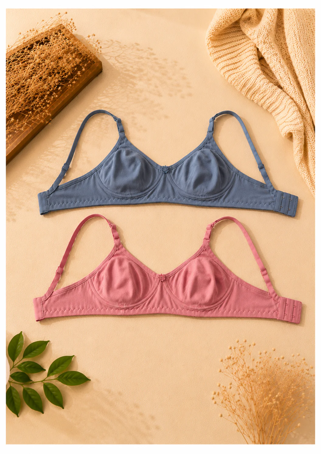 ChatGPT Image Jul 22, 2026, 04_27_57 PM Baniyan Bra-2(pink+blue) - Image 1