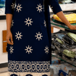 Slitted Top-Navy