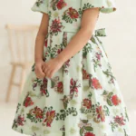 Kids Frock-light green