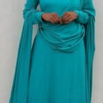 A-line top bottom dupatta