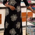 Slitted Top Plus Bottom-Black