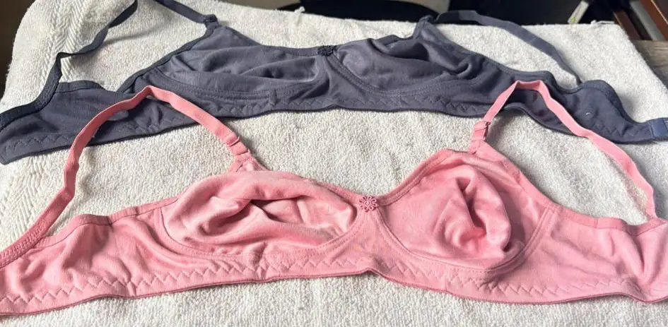 Baniyan Bra-2(ash+light pink) - Image 2