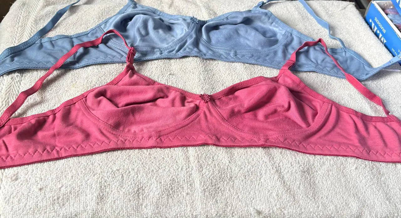 Baniyan Bra-2(pink+blue) - Image 2