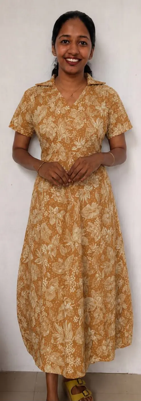 Home Wear With Collar-O - Image 1