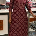 Slitted Top Plus Bottom-Maroon