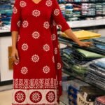 Slitted Top-Red
