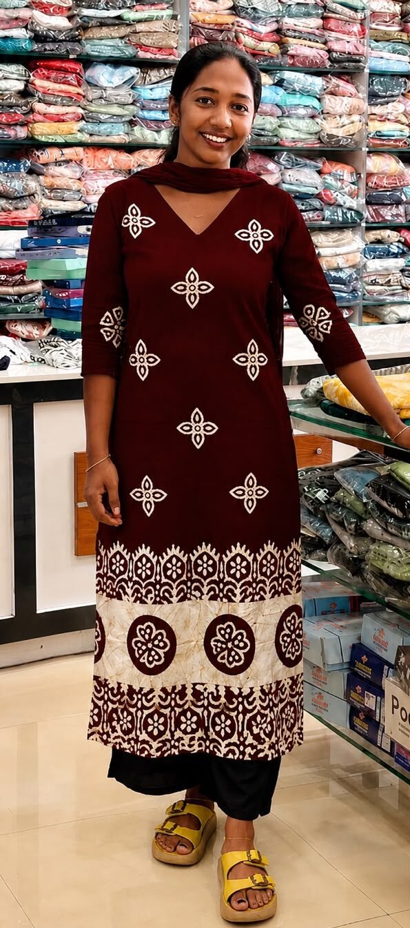 WhatsApp Image 2026-07-30 at 9.36.10 AM (1) Feeding Slitted Top with two side zip-Light Brown - Image 1