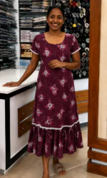 Feeding Home Wear-Berry Maroon