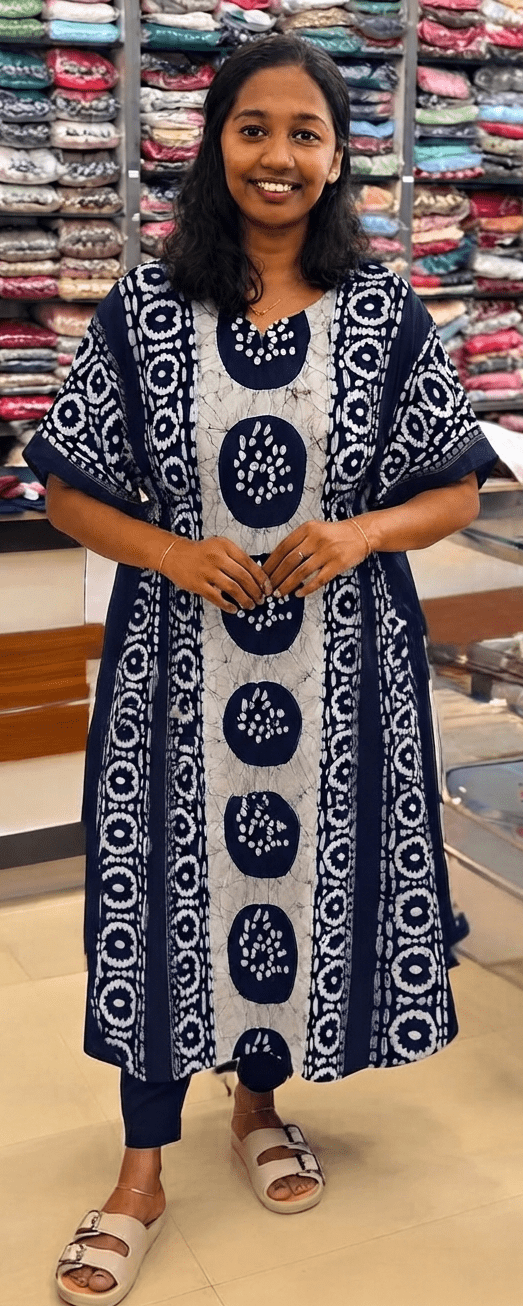 Gemini_Generated_Image_ibpn66ibpn66ibpn Kaftan-Navy - Image 1