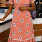 Feeding Home Wear-Coral Peach