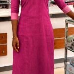 Slitted Top Plus Bottom-Magenta