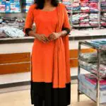 Slitted top With Duppatta-O