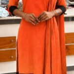 Slitted top With Duppatta-O