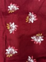 A Line Home Wear-Maroon - Image 2