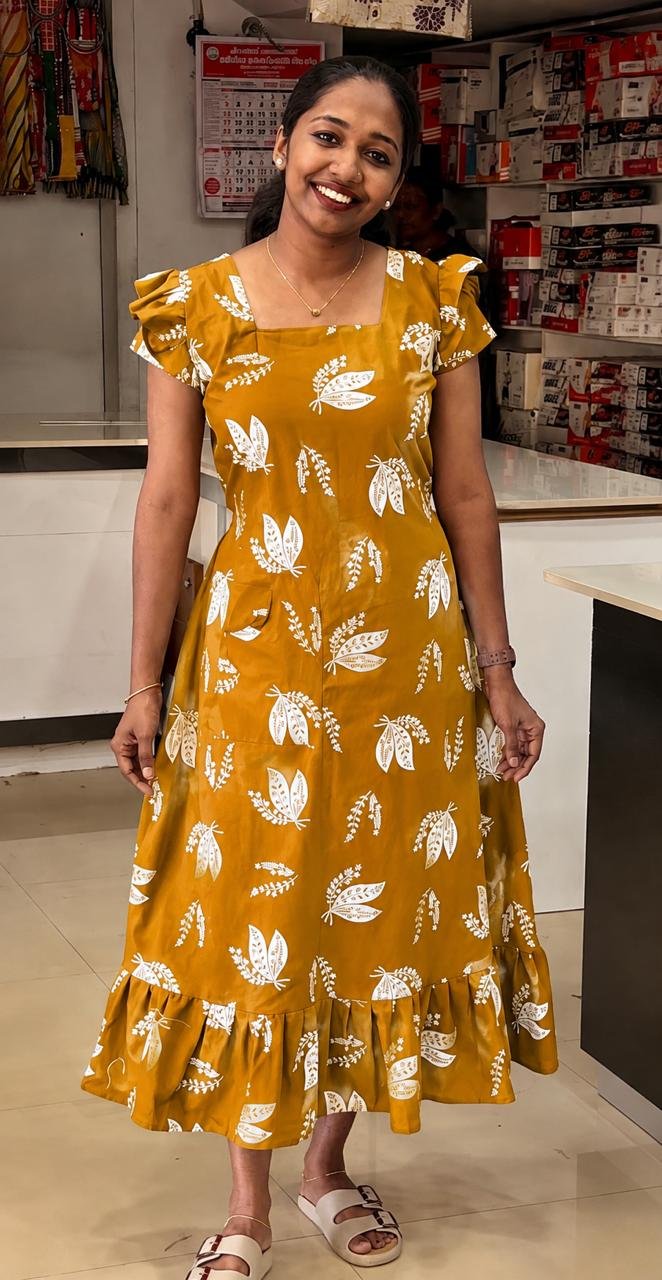 WhatsApp Image 2026-08-15 at 5.01.30 PM Home Wear-Mustard Yellow - Image 1