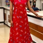 Feeding Home Wear-Cherry Red