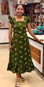 Feeding Home Wear-Dark Olive Green