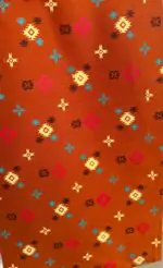 Feeding Home Wear With Zip-Terracotta Orange - Image 2