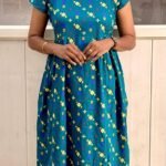 Feeding Home Wear With Zip-Teal