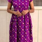 Feeding Home Wear With Zip-Purple