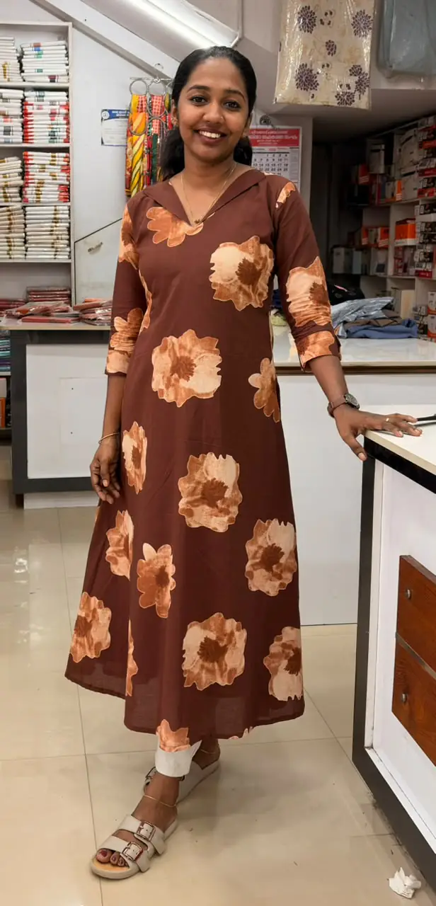 WhatsApp Image 2026-08-22 at 6.03.32 PM A-line top with lining - Image 1