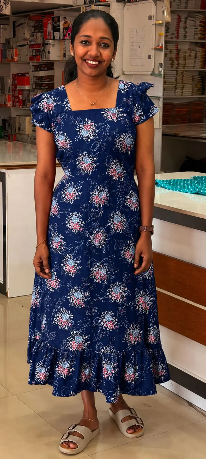 Home Wear-Blue - Image 1