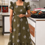 Feeding Home Wear olive green