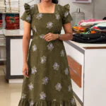 Feeding Home Wear olive green